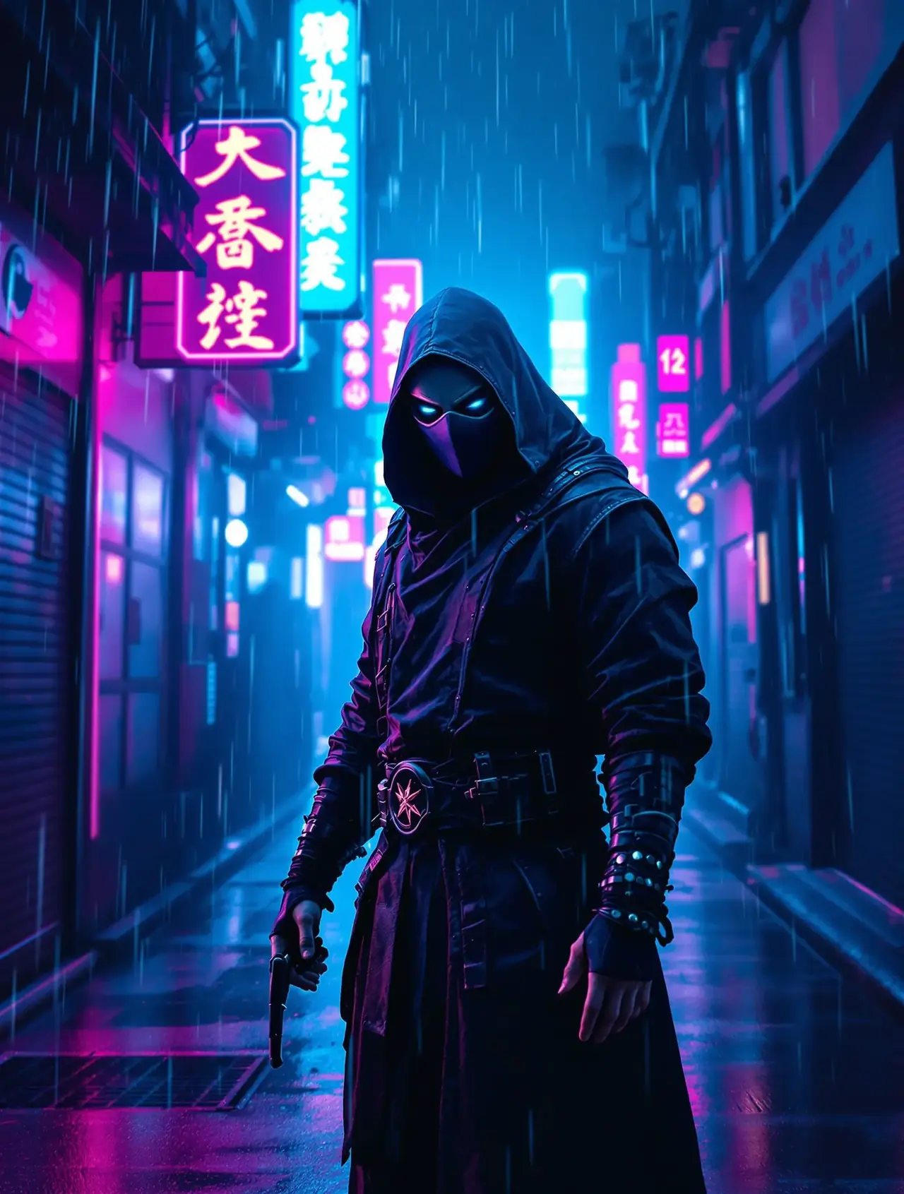 赛博江湖：霓虹暗影